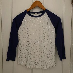 Crew Cuts 3/4 Length Sleeve — Size 10/12